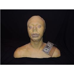 LIFE CAST FULL BUST IN POLY FOAM FOR MASK HAT APPLIANCE DISPLAY