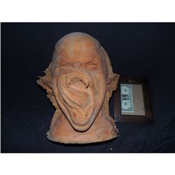 EVIL TONGUE LASHING VAMPIRE UNRELEASED FULL HEAD MASK MASTER FOAM FILLED LATEX