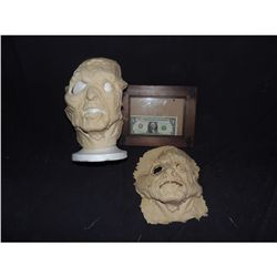 RETURN OF THE LIVING DEAD ROTTEN ZOMBIE FACE APPLIANCES LOT OF 2