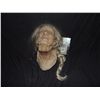 Image 1 : OLD WOMAN LADY SILICONE HEAD WITH SLIT THROAT AND HAND PUNCHED HAIRS KEEPER QUALITY GORE!