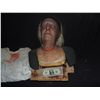 Image 1 : OLD LADY WOMAN SILICONE HEAD WITH SLIT CUT THROAT