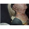 Image 3 : OLD LADY WOMAN SILICONE HEAD WITH SLIT CUT THROAT