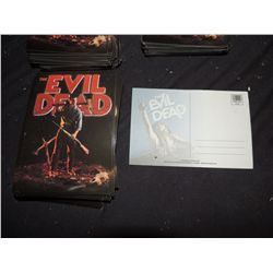 EVIL DEAD HUGE HORDE OF 268 VINTAGE PROMO POSTCARDS NICE RESALE LOT