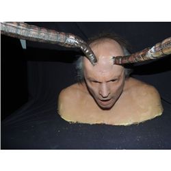 SPECIES 3 SIL VICTIM SILICONE HEAD AND BUST TENTACLES PENETRATE ALL HAND PUNCHED HAIRS!