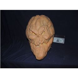 PUMPKIN DEMON GOD SOLID SILICON ON URETHANE HEAD PROTOTYPE FROM UNKNOWN PRODUCTION