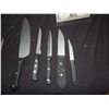 Image 1 : THE COLLECTOR LOT OF 5 SCREEN USED HERO & STUNT KNIVES 1 USED BY THE MAN IN HIS LAIR