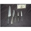 Image 1 : THE COLLECTOR LOT OF 5 SCREEN USED HERO & STUNT KNIVES 3 USED BY THE MAN IN HIS LAIR