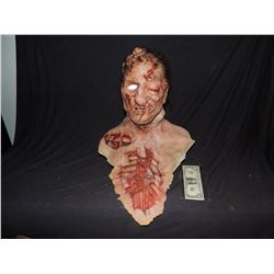 CABIN IN THE WOODS HERO BUCKNER ZOMBIE FULL HEAD MASK WITH ACRYLIC TEETH AND REAL HAIR