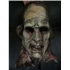 Image 1 : WEARABLE ROTTEN ZOMBIE HEAD WITH DANGLING FLESH HAUNT & HALLOWEEN PROP
