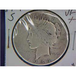 1934 S PEACE DOLLAR