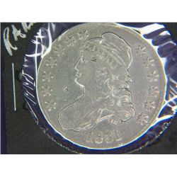 1831 BUST 1/2 DOLLAR