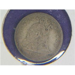 1856 1/2 DIME