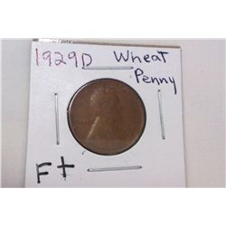 1929D F+ Wheat Cent