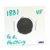 1881 Great Britain Farthing---VF