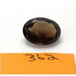 Smoky Topaz Gem 12.70 carat  ***Cut & Faceted***   Beautiful Stone