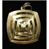 Image 3 : Lot of 6 Sterling Silver With Gold tone Overlay  Pendants