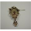 Image 2 : VINTAGE COVENTRY PIN-BROOCH, FAUX OPAL IN PINKS AND GREENS