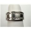 Image 1 : Benchmark 14K White Gold Eternity Band with Diamonds, Size 6  1/2