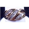 Image 1 : 10KT DIAMOND RING, SIZE 6.5, APPROX. .25 CTW IN DIAMONDS