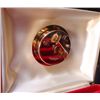 Image 8 : VINTAGE CIRCA 1950'S JEWEL BOX/ TRAVEL ALARM IN MINT CONDITION WITH ORIGINAL BOX