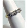 Image 1 : Unique Princess Cut Diamond Band