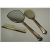 Image 2 : VINTAGE MIRROR, BRUSH & COMB SET CIRCA 1940-S - 1950'S
