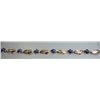 Image 1 : Beautiful Diamond and Synthetic Sapphire Bracelet