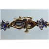 Image 3 : Beautiful Diamond and Synthetic Sapphire Bracelet