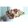 Image 2 : 14kt Garnet Ring Size 7.5