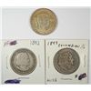 Image 1 : 1892 XF & 93 AU COLUMBIAN HALF, & 1946 BOOKER T WASHINGTON CH BU