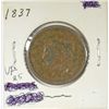 Image 1 : 1837 LARGE CENT VF