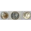 Image 2 : 2- 1964, & 68-D KENNEDY HALF DOLLARS CH BU