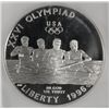 Image 2 : 1996 ROWING OLYMPIC COMMEMORATIVE SILVER DOLLAR USCG PR-70 DCAM