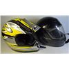 Image 2 : LOT OF 2 BIKE HELMETS: HJC CX-2 SIZE MED. AND SNELL RF-R SIZE SMALL