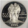 Image 2 : 1995 OLYMPIC CYCLING COMMEMORATIVE DOLLAR USCG PR-70 DCAM