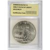 Image 1 : 1986 STATUE OF LIBERTY SILVER DOLLAR USCG MS-70