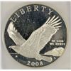Image 2 : 2008 BALD EAGLE COMMEM. SILVER DOLLAR USCG PR-70 DCAM