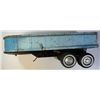 Image 6 : LOT OF 2 TOY TRAILERS. ONE IS A TONKA FLAT BED AND THE OTHER IS A STEEL CARGO