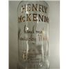 Image 2 : VINTAGE HENRY McKENNA HAND MADE KENTUCKY WHISKEY BOTTLE, 11" TALL