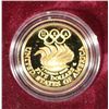 Image 2 : 1988 OLYMPICS COMMEMORATIVE $5.00 GOLD PIECE