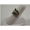 Image 2 : STERLING SILVER RING WITH RHINESTONES SIZE 8, PRE-OWNED EST. VALUE $50+