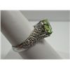 Image 2 : SIGNED JOE ESPOSITO STERLING SILVER RING WITH CZ'S, SIZE 8
