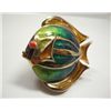 Image 2 : SIGNED LC ENAMELED FISH PIN. 1 1/2" X 1 1/2"