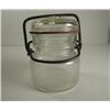 Image 2 : VINTAGE GLASS JAR, "1893 FP" ON BOTTOM 3" TALL