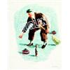 Image 1 : Curling DESMEURES Gouache B.E. B + 150/300 € "34 x 26,5 cm" 980/1970 FF 130/260 $ SPORTS D'HIVER...