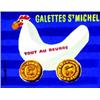 Image 1 : Lot de 3 : Galettes St Michel GEORGET GUY Tout au beurre - (Images de coq) Lot de 3 maquettes à l...