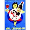 Image 1 : Vin de l'Echanson EVEN Une marque de noblesse... Maquette gouache / Gouach model B.E. B + Tampon...