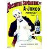 Image 1 : Absinthe Supérieure A. Junod Pontarlier (Doubs) GALICE (d'après MISTI) 72° - Maison fondée en 183...