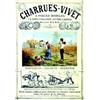 Image 1 : Lot de 2 Affiches de Machines Africoles "Charrues Vivet à pièces mobiles & à pointe à rallonge, s...