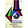 Image 1 : Quinzaine Technique de Paris GEORGET GUY "14 mai-3 juin 1962 - Mécanique, machine outil, electrot...